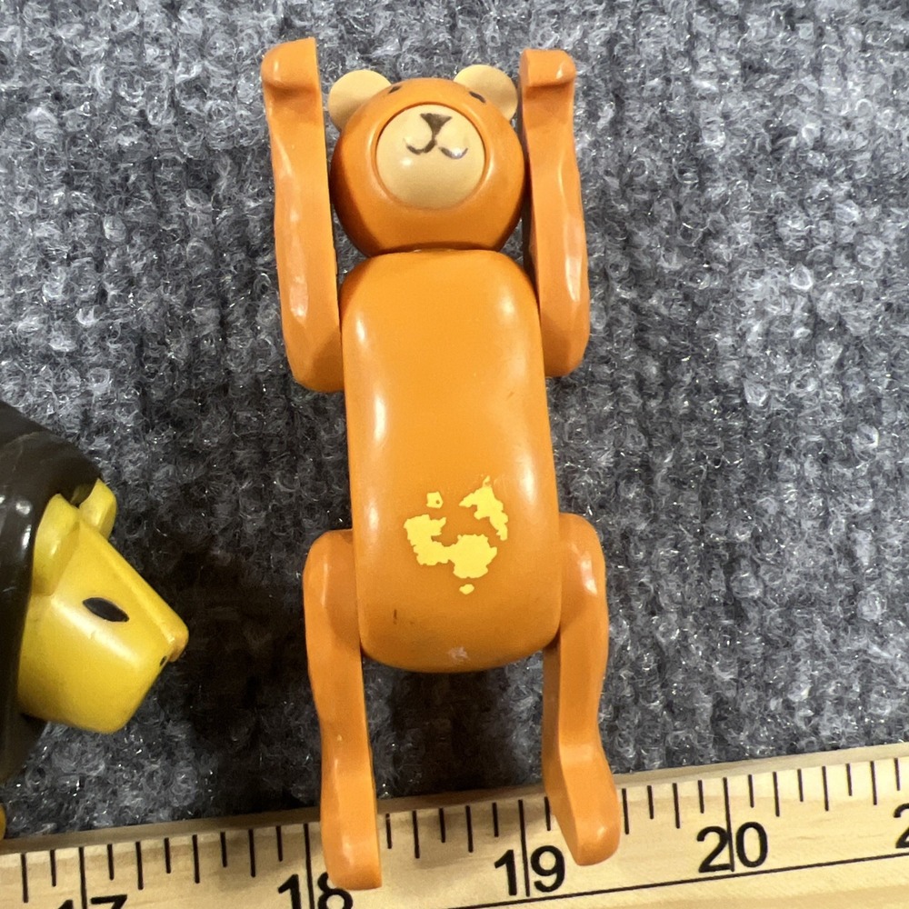 Vintage Fisher-Price Little People Circus Train Animals Lot (2 Lions, 1 Bear) - Picture 4 of 8